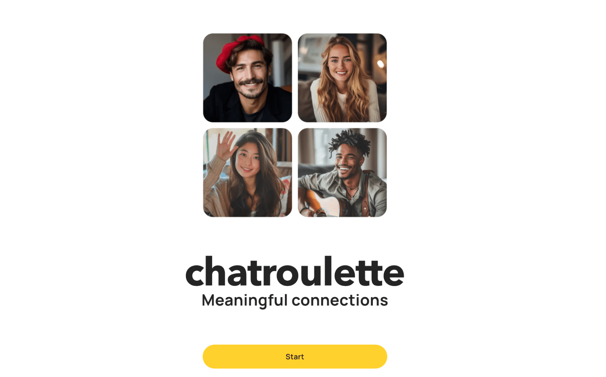 chatroulette-start-page