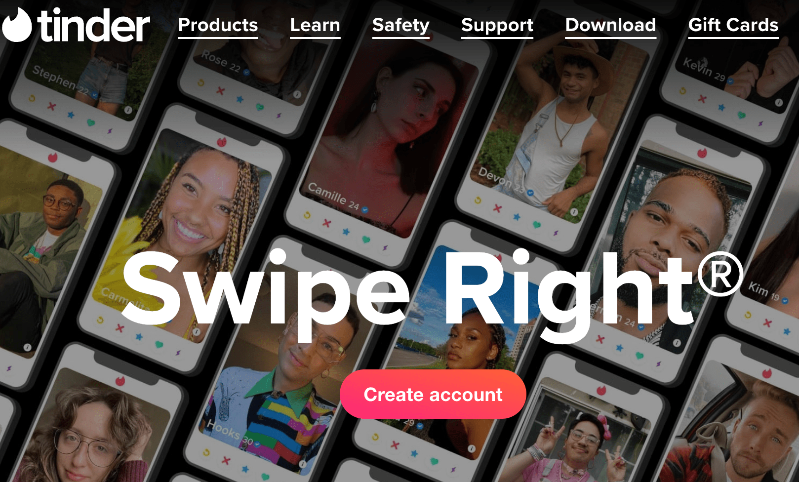 tinder-adult-dating-website-homepage