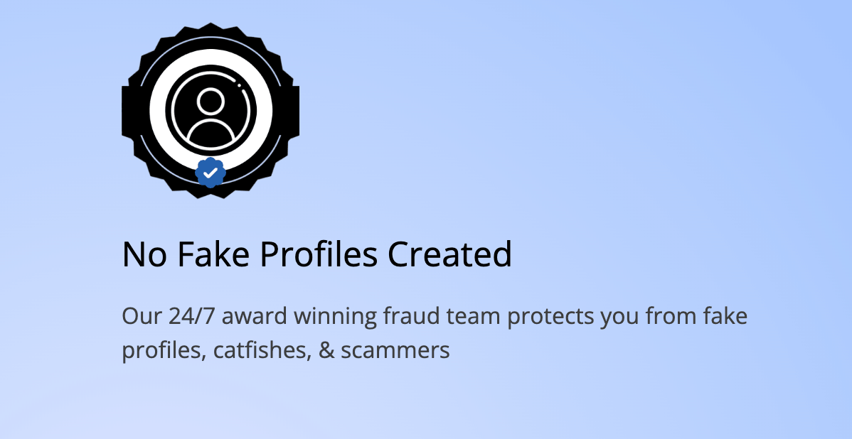 instabang no fake profiles badge